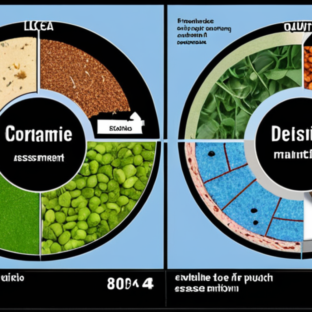 **

Prompt: Sustainable product design featuring a life cycle analysis (LCA) diagram. Show raw material extraction, manufacturing, usage, and end-of-life/recycling stages. Emphasize the environmental impact assessment aspect with visuals indicating pollution levels at different stages. Scandinavian design aesthetic.

**